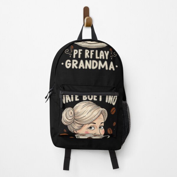 Item preview, WATE BOET INO PF RF LAY GRANDMA_Black designed and sold by oceanisea.