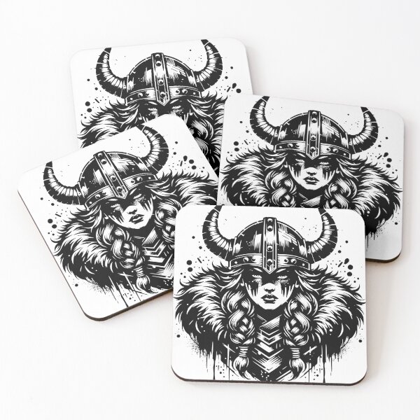 Item preview, Fierce Viking Warrior - Ink Style designed and sold by Belarte.shop.