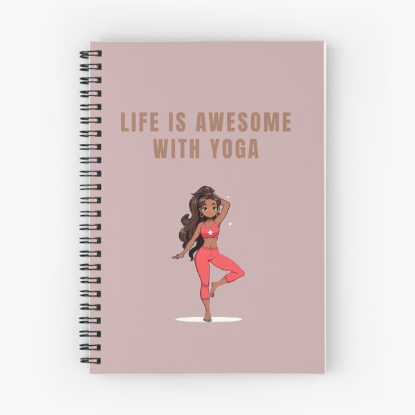 Item preview, LIFE IS AWESOME WITH YOGA designed and sold by La Loca.