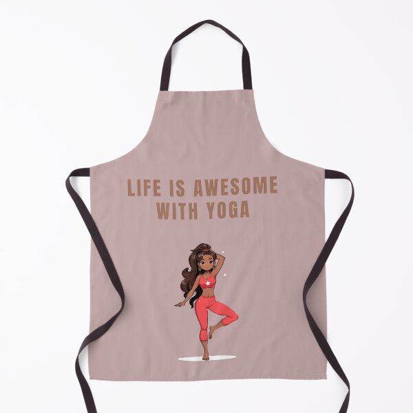 Item preview, LIFE IS AWESOME WITH YOGA designed and sold by La Loca.
