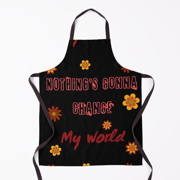 Item preview, NOTHING'S gonna change my world, flowers background designed and sold by Stefrait-7.