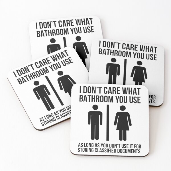 Item preview, Common sense bathroom sign.  designed and sold by Rachel the Artist .