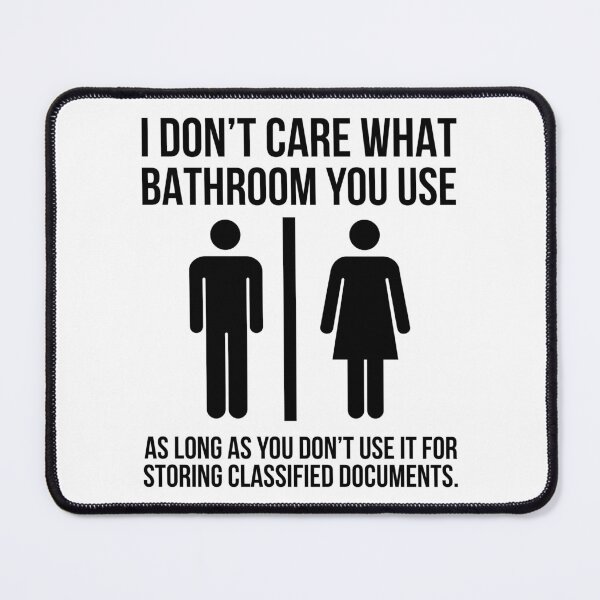 Item preview, Common sense bathroom sign.  designed and sold by Rachel the Artist .