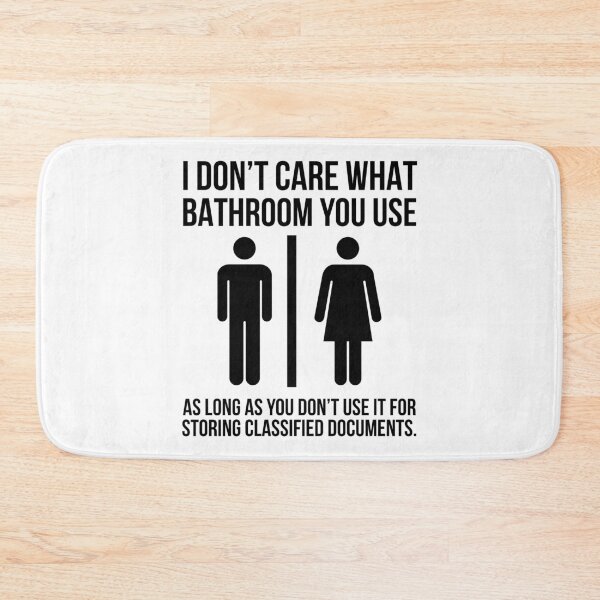 Item preview, Common sense bathroom sign.  designed and sold by Rachel the Artist .