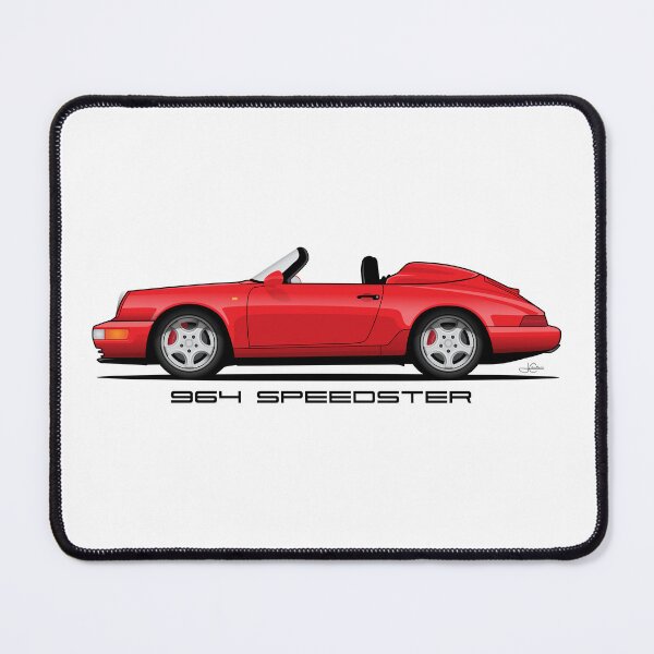 Item preview, Guards Red Porsche 911 964 Speedster designed and sold by blackdogshop.