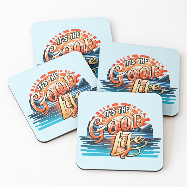 Item preview, The Good Life, typography designed and sold by maxmaj.