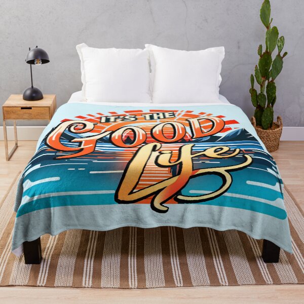 Item preview, The Good Life, typography designed and sold by maxmaj.