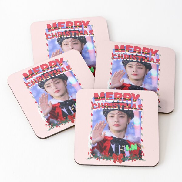 Item preview, Stray Kids I.N Christmas Collage: Festive Kpop Cheer designed and sold by AJUNICE STUDIO.