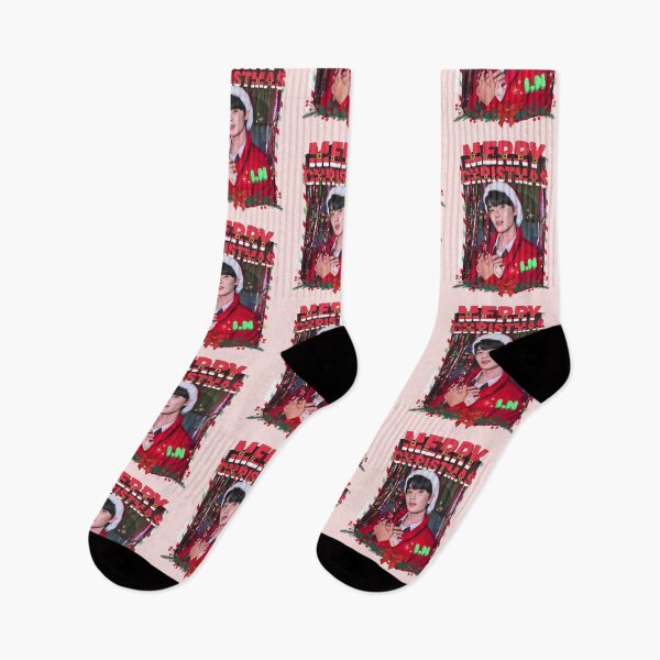 Item preview, Stray Kids I.N Christmas Collage: Festive Kpop Cheer designed and sold by AJUNICE STUDIO.