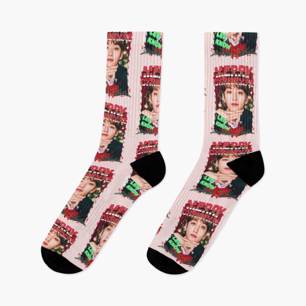 Item preview, Stray Kids Lee Know Christmas Collage: Festive Kpop Cheer designed and sold by AJUNICE STUDIO.
