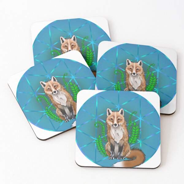 Item preview, Geometric fox designed and sold by NovasUniverse.
