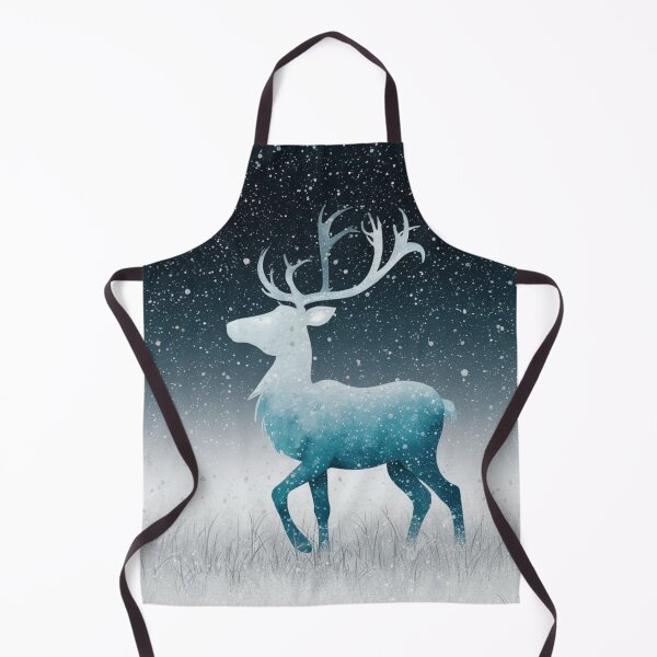 Item preview, Enchanted Winter Stag in Snowy Forest designed and sold by DesigntshirtWB.