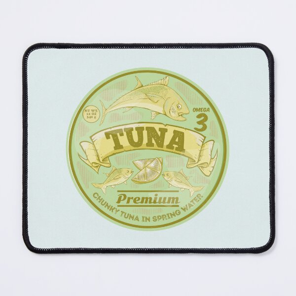 Item preview, Tuna fish can pop art designed and sold by piedaydesigns.