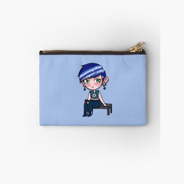 Aperçu de l'œuvre Chibi aux cheveux bleus créée et vendue par TMSpaintz.