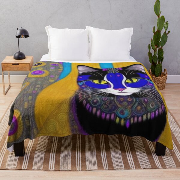 Item preview, Abstract Cat Art designed and sold by TheDarkWardrobe.