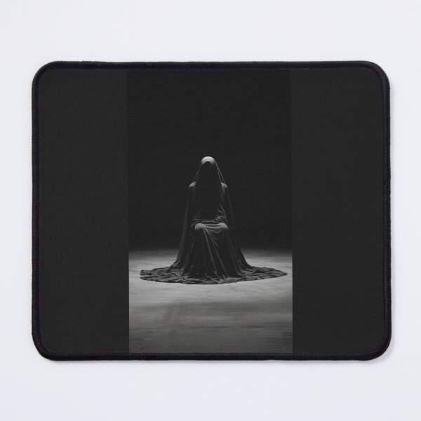 Item preview, Veil of Solitude: Minimalist Black and White Art designed and sold by SaiLeiSie.