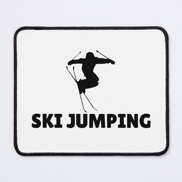 Item preview, SKI JUMPING (1) - BLACK designed and sold by ArtsyCity.