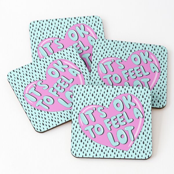 Item preview, It's Ok To Feel A Lot designed and sold by Cope-Doodles.