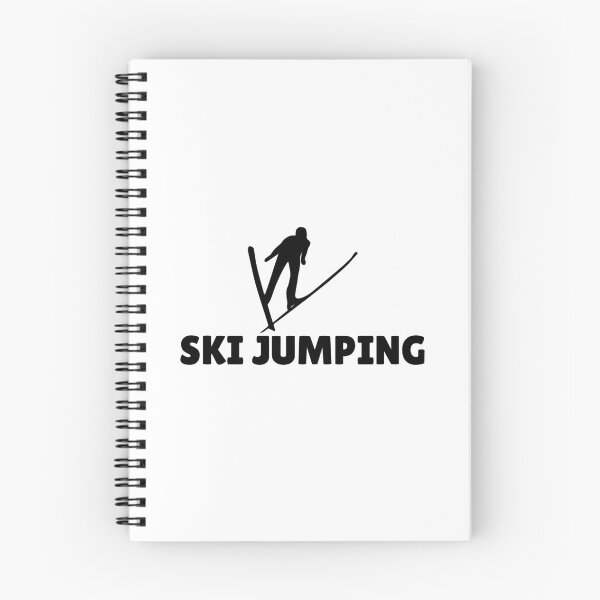 Item preview, SKI JUMPING (2) - BLACK designed and sold by ArtsyCity.