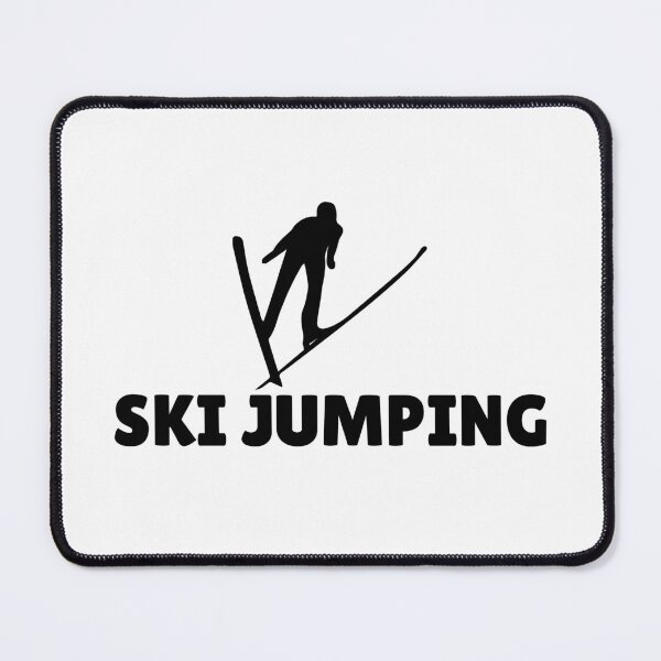 Item preview, SKI JUMPING (2) - BLACK designed and sold by ArtsyCity.