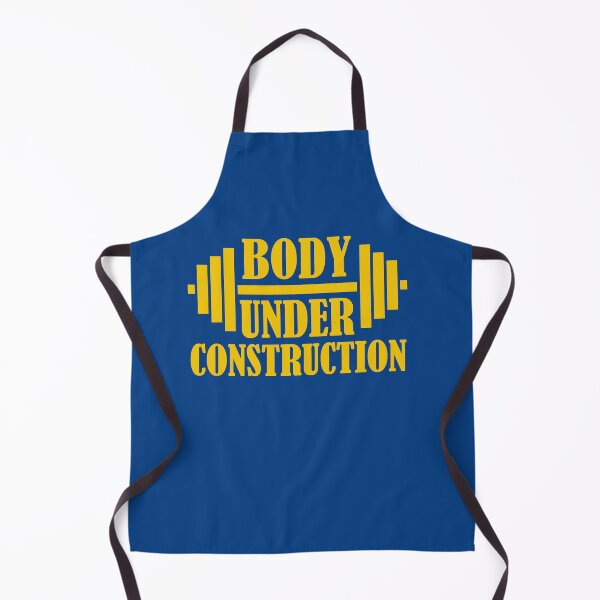 Item preview, Body Under Construction. Funny Gym Quote. Fitness Quote designed and sold by DesignHouse07.
