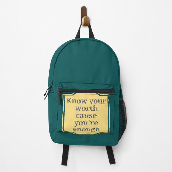 Item preview, Know your worth cause you're enough designed and sold by M-ArtStudio.