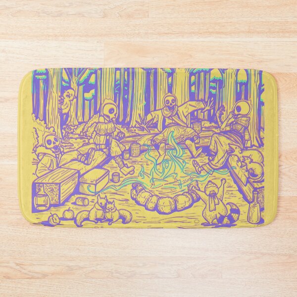 Item preview, Classic Campfire Scene Yellow Edit designed and sold by jcorella.