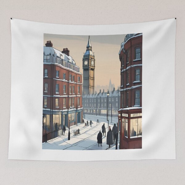 Item preview, Winter in London Beautiful View designed and sold by xiaidex.
