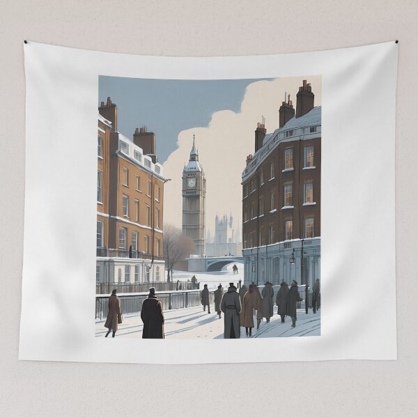 Item preview, Winter in London Beautiful View designed and sold by xiaidex.
