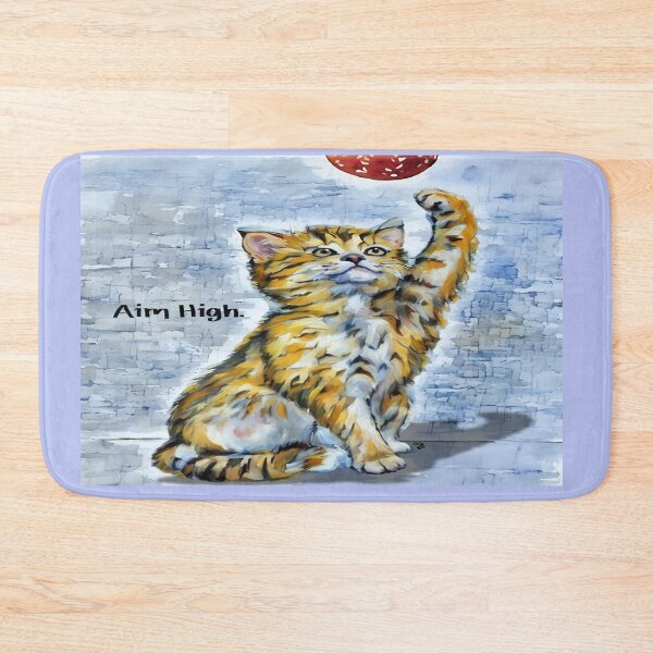 Item preview, Aim High Playful Kitten designed and sold by gleefulme.