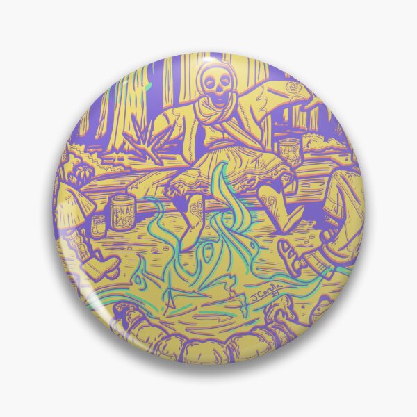 Item preview, Classic Campfire Scene Yellow Edit designed and sold by jcorella.