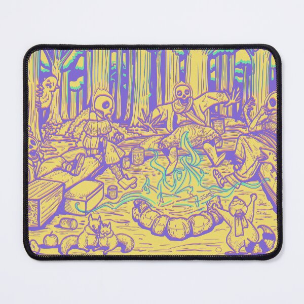 Item preview, Classic Campfire Scene Yellow Edit designed and sold by jcorella.