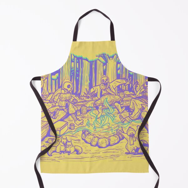 Item preview, Classic Campfire Scene Yellow Edit designed and sold by jcorella.