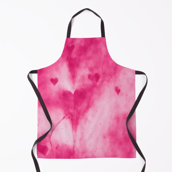 Item preview, #H108: Pink Paint Stamp Heart Passion Hearts Pattern designed and sold by FarStarL33.