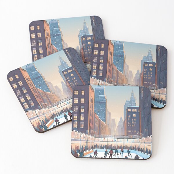 Item preview, Ice Skating Beautiful View Ice Rink designed and sold by xiaidex.