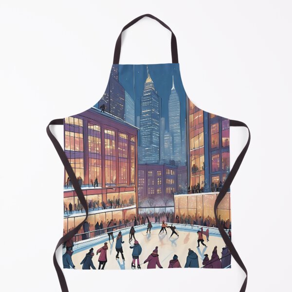 Item preview, Ice Skating Beautiful View Ice Rink designed and sold by xiaidex.