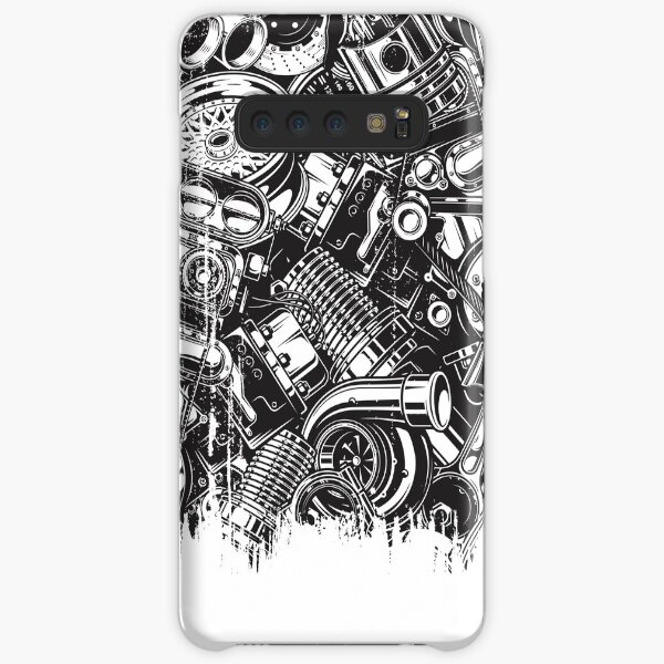 Car Parts Collage Car Enthusiast Samsung Galaxy Snap Case