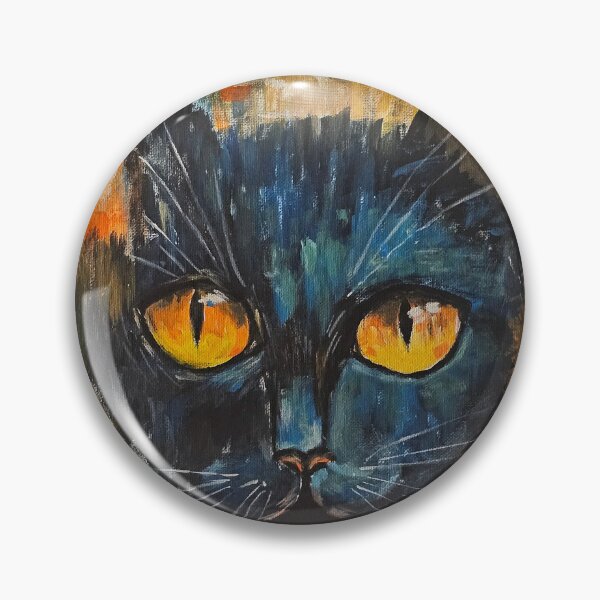Item preview, Black Cat designed and sold by Alla Gill.
