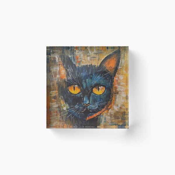 Item preview, Black Cat designed and sold by Alla Gill.