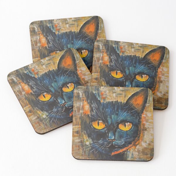 Item preview, Black Cat designed and sold by Alla Gill.