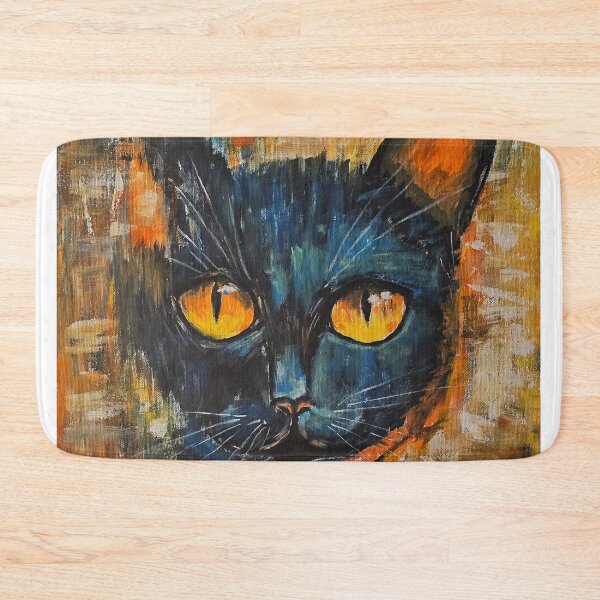 Item preview, Black Cat designed and sold by Alla Gill.