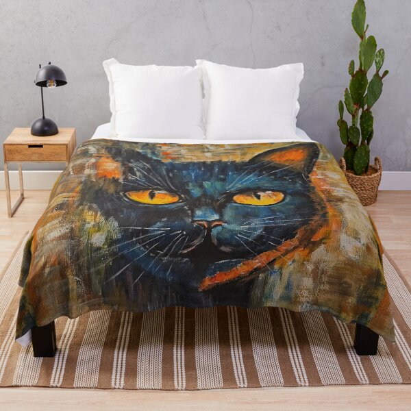 Item preview, Black Cat designed and sold by Alla Gill.