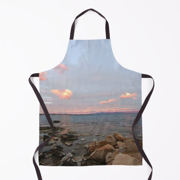 Item preview, The charm of an autumn sunset on a Greek beach designed and sold by DimitraMimika.