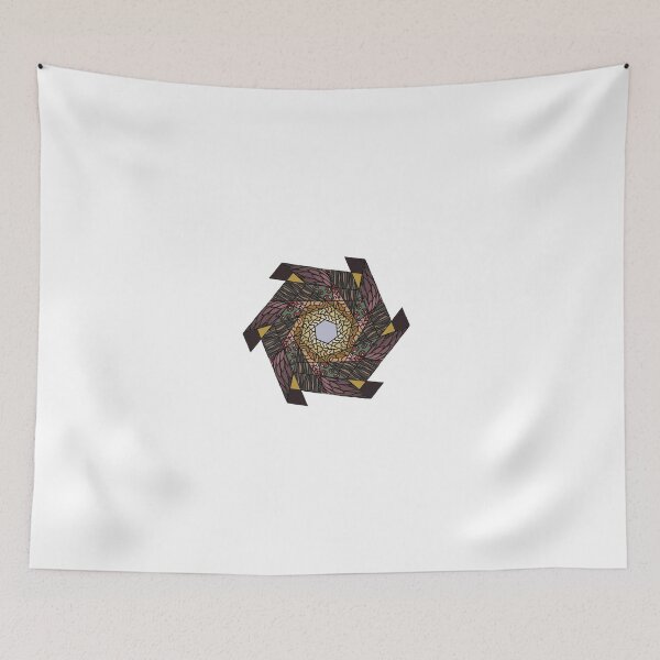 Item preview, Dreary fall hexagon designed and sold by The Menagerie .