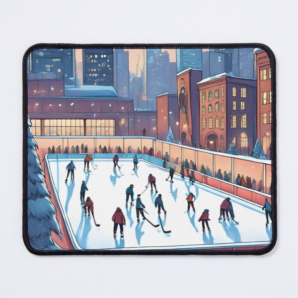Item preview, Ice Skating Beautiful View Ice Rink designed and sold by xiaidex.