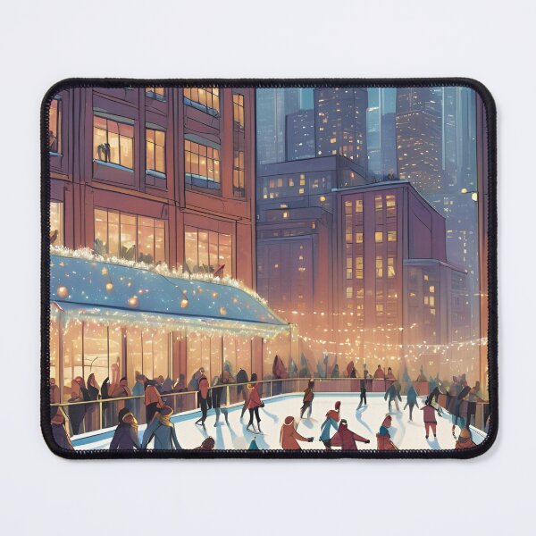 Item preview, Ice Skating Beautiful View Ice Rink designed and sold by xiaidex.