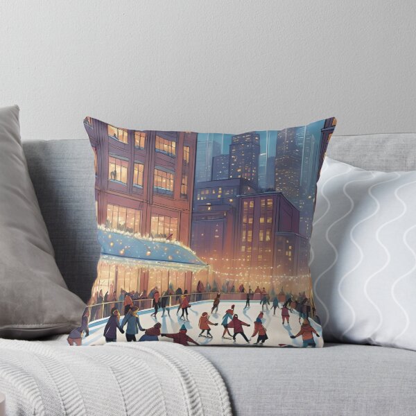 Item preview,  Ice Skating Beautiful View Ice Rink designed and sold by xiaidex.