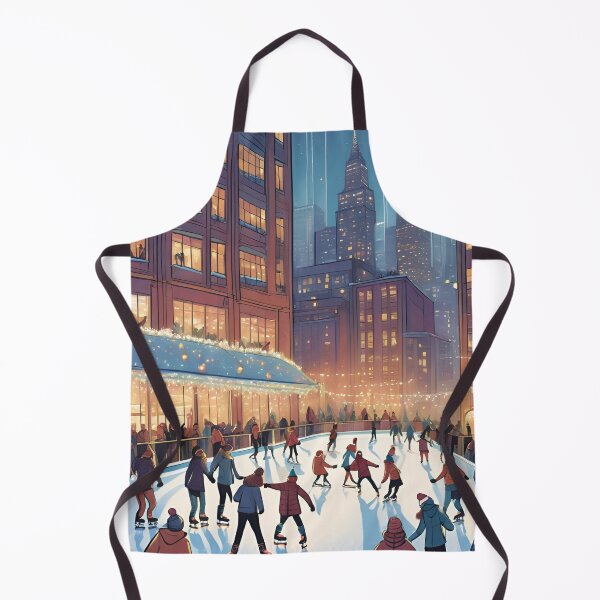 Item preview, Ice Skating Beautiful View Ice Rink designed and sold by xiaidex.