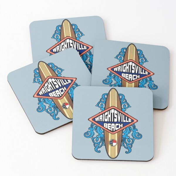 Item preview, Wrightsville Beach North Carolina vintage surfboard designed and sold by studioss76.