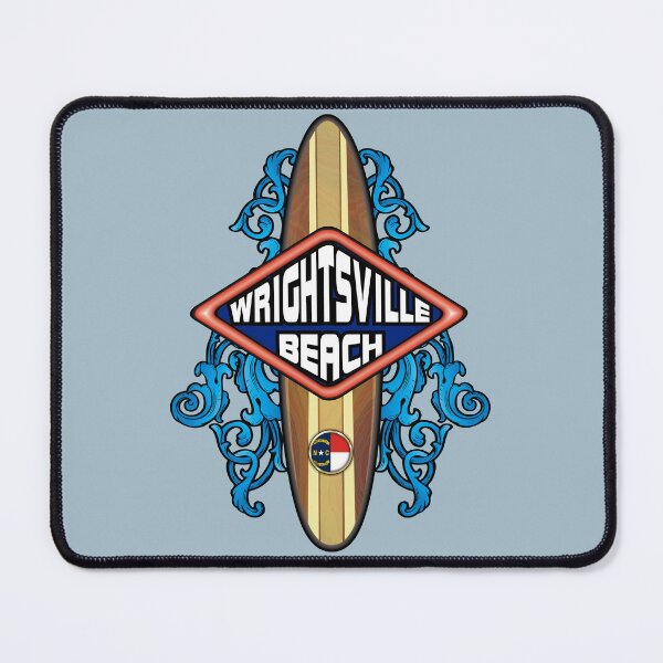 Item preview, Wrightsville Beach North Carolina vintage surfboard designed and sold by studioss76.